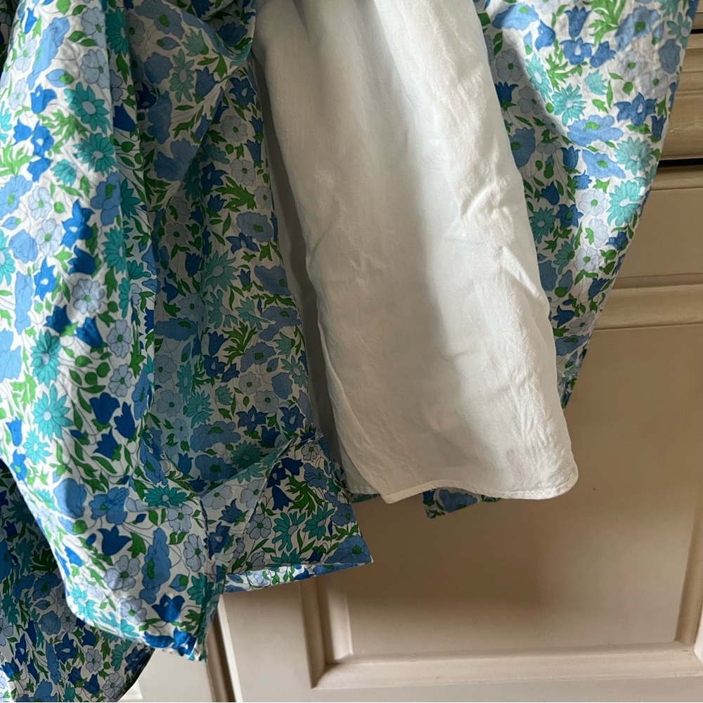 J.Crew A-line midi dress in Liberty Poppy and Daisy floral, Size 6 - Picture 10 of 14